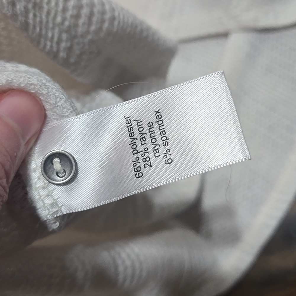 Maurices Fair Isle Cream and Gray Button Down Shirt - Picture 4 of 5